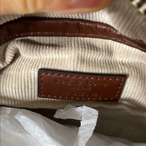 Rag & bone cross commuter leather crossbody bag - suede - Picture 12 of 13